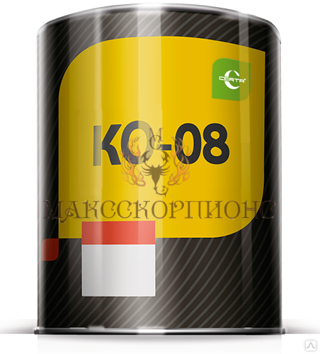 Термостойкий лак CERTA КО-08 для цветных металлов-22.5КГ-ЦВЕТ: бесцветный 300°C