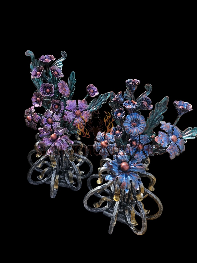 Кованая ритуальная ваза - "ГРАЦИЯ "