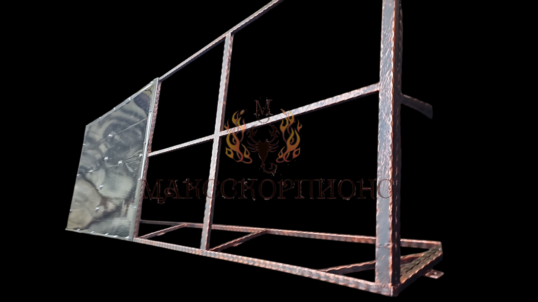 Козырек кованый "МК"3300- в меди 