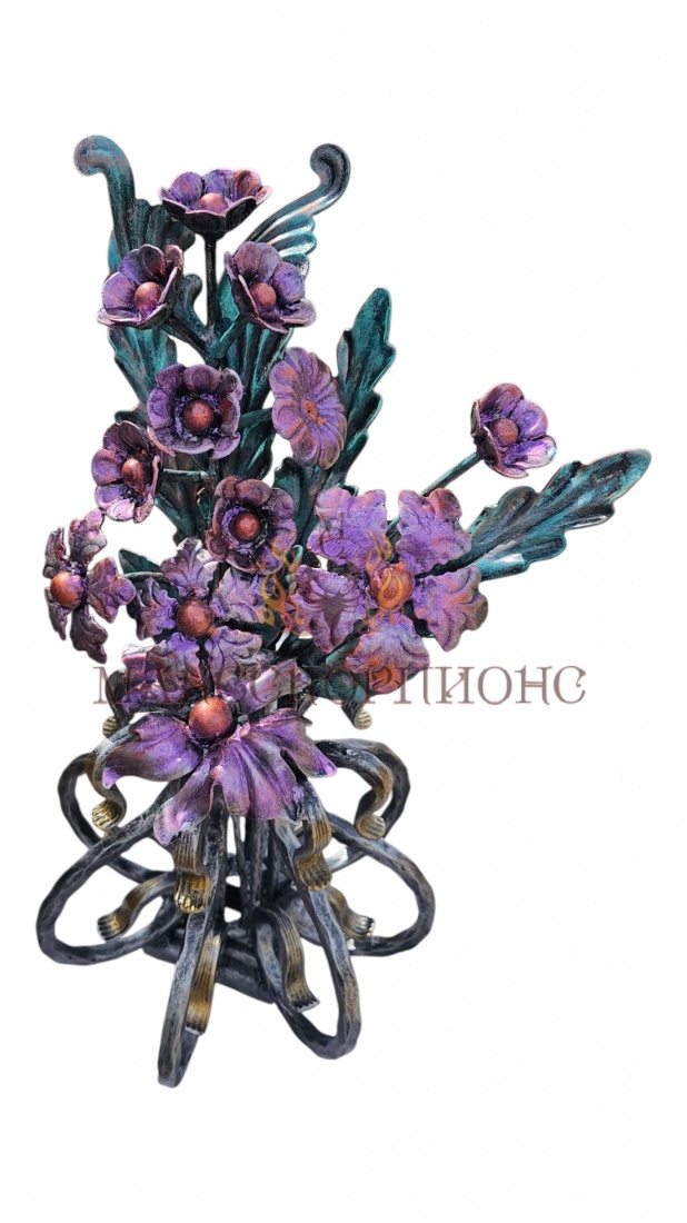 Кованая ритуальная ваза - "ГРАЦИЯ "