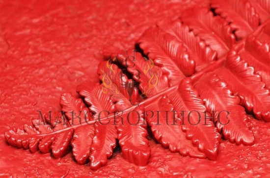 CERTA-PLAST полуглянцевый -0.8 кг, - ЦВЕТ: ярко-красный 150°C