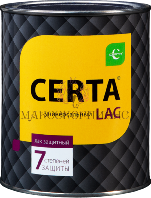 CERTA LAC универсальный 7-в-1   (0.8кг) -ЦВЕТ: бесцветный 300°C