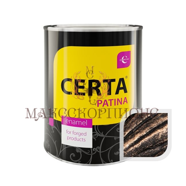CERTA-PATINA итальянская - 0,16кг - ЦВЕТ: бронза  
