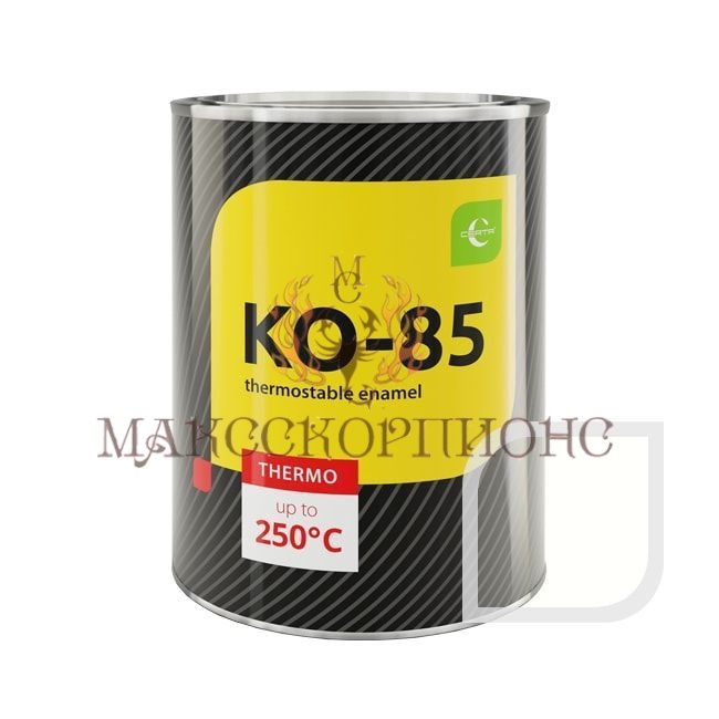 Термостойкий лак CERTA - КО-85 ГОСТ до 250 °C 0,8 кг