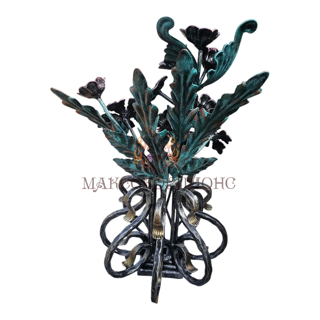 Кованая ритуальная ваза - "ГРАЦИЯ "