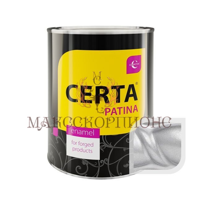 CERTA-PATINA итальянская - 1кг - ЦВЕТ: серебро